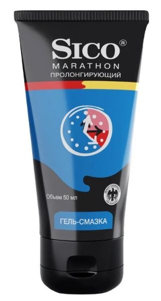 Изображение товара Гель-смазка Sico marathon пролонгирующий 50мл Гель-смазка Sico marathon пролонгирующий 50мл фотография