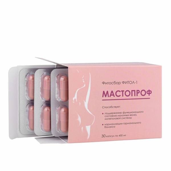 Изображение товара Фитол-1 мастопатийный, 30 капсул Фитол-1 мастопатийный, 30 капсул фотография