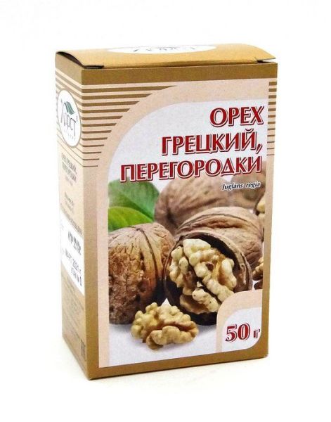 Изображение товара Грецкий орех (перегородки) Хорст 50г Грецкий орех (перегородки) Хорст 50г фотография